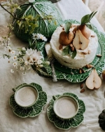 Чайная чашка с блюдцем Cabbage (300 мл)