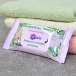 Салфетки влажные 15шт "Универсальные освежающие для всей семьи", Wikky