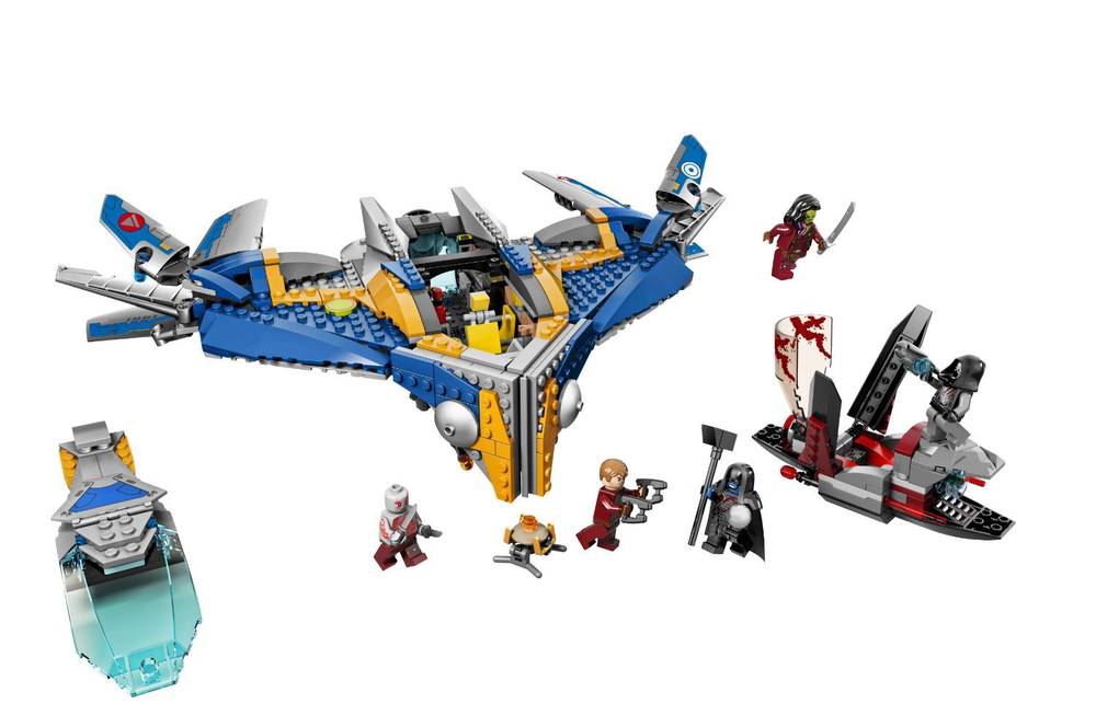 LEGO Super Heroes: Спасение космического корабля Милано 76021 — The Milano Spaceship Rescue — Лего Супергерои Marvel Марвел DC Comics комиксы