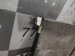 Радиатор кондиционера Mercedes S-Class (W222) 13-20 Б/У Оригинал A0995001854