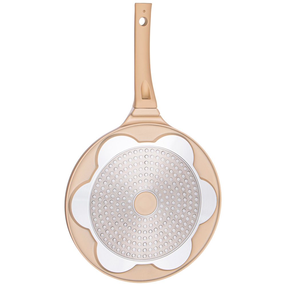 СКОВОРОДА AGNESS "СМАЙЛ" С АНТИПРИГАР.ПОКРЫТИЕМ ДИАМЕТР=26.5 СМ ПОДХОДИТ ДЛЯ ИНДУКЦИИ