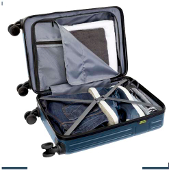 Чемодан на колесах Rover из материалов, переработанных согласно стандарту GRS, с диагональю 20 дюймов и объемом 40 л