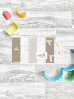 Набор платочков-слюнявчиков Mjölk Грибочки