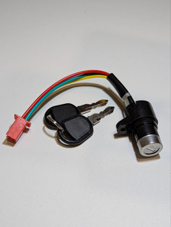 -t Замок зажигания с фишкой для мотоцикла, мопеда Alpha, Delta, Orion, Альфа