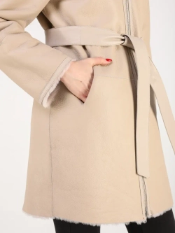 Дубленка зимняя шуба натуральная двухсторонняя