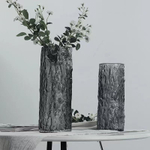 Ваза для цветов и сухоцветов стеклянная