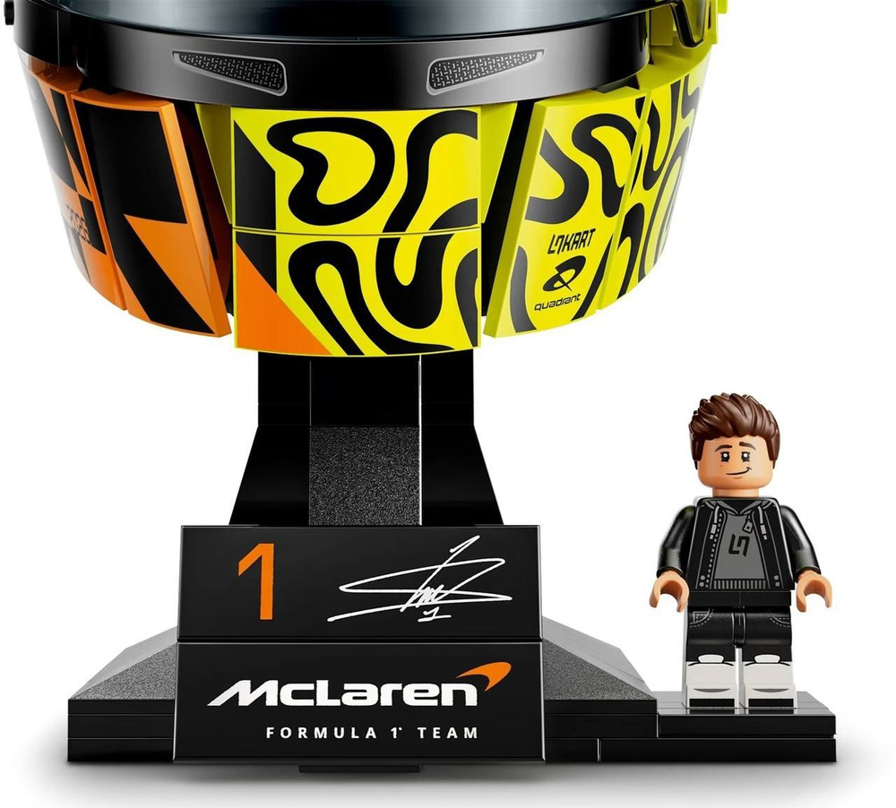 Конструктор LEGO Editions Шлем Ландо Норриса 43023 | LEGO McLaren Mastercard F1 Team Lando Norris Helmet 793 детали 14+