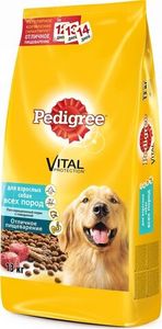 КОРМ PEDIGREE ДЛЯ ВСЕХ ПОРОД СОБАК ГОВЯДИНА 13КГ