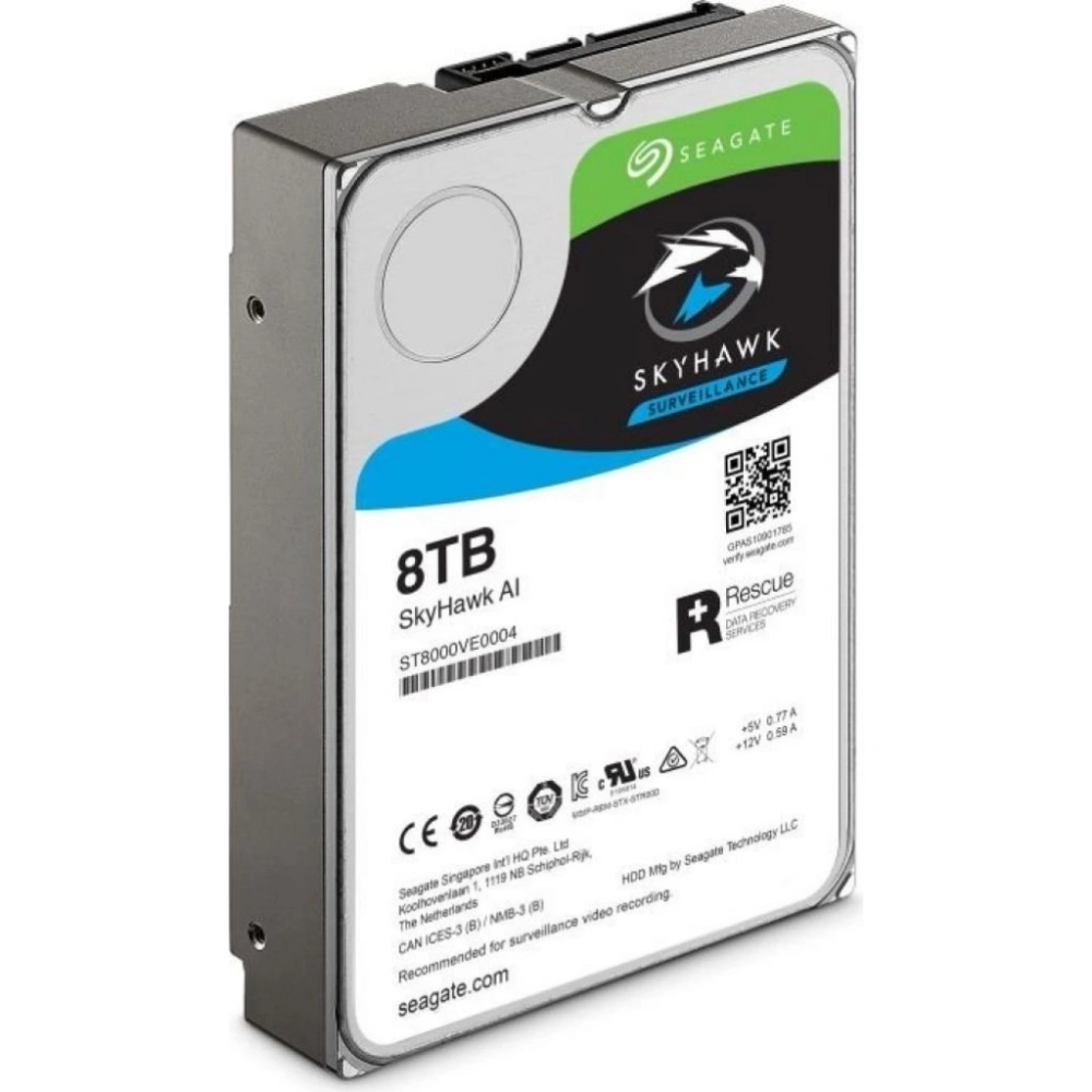 Жесткий диск Seagate SkyHawk AI 8Tb (ST8000VE0004)