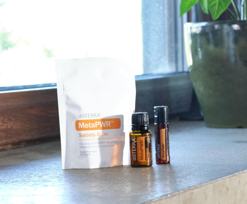 Жевательная резинка для контроля аппетита doTERRA MetaPWR, 30 штук