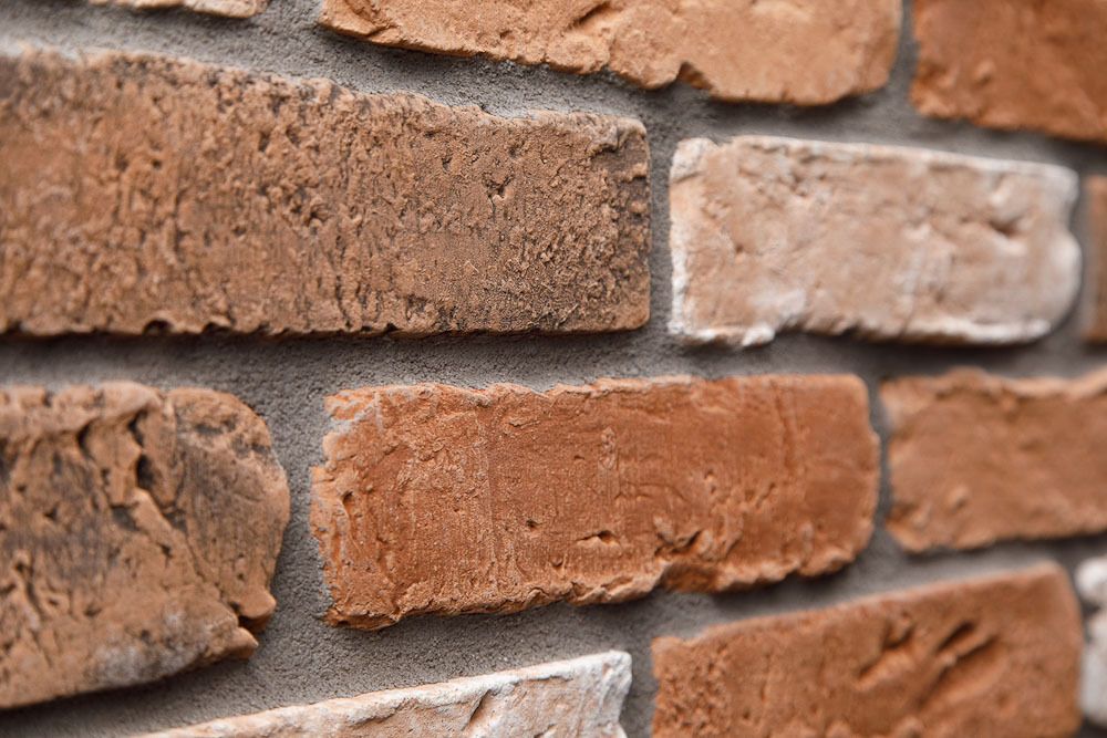 Petra «Скандинавский кирпич» 10П2 250-260x60-70x15 - Искусственный декоративный камень/плитка