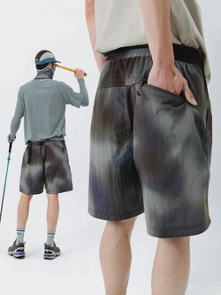 Шорты Nothomme tie-dye printed nylon shorts