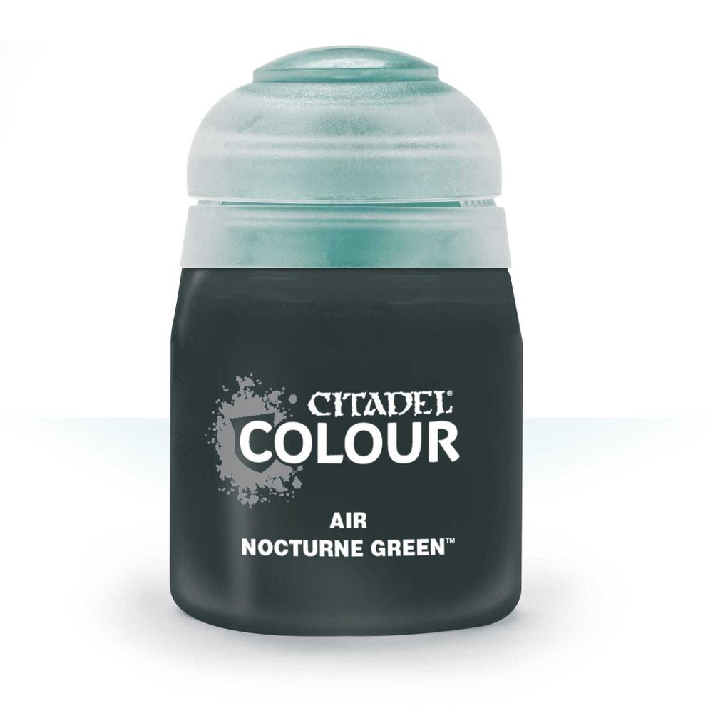 Краска акриловая Citadel Air: Nocturne Green (24ml) Краска акриловая Citadel Air: Nocturne Green (24ml)