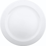 Блюдо «Белая» Принц;фарфор;D=305,H=34мм;белый (Цвет: белый)