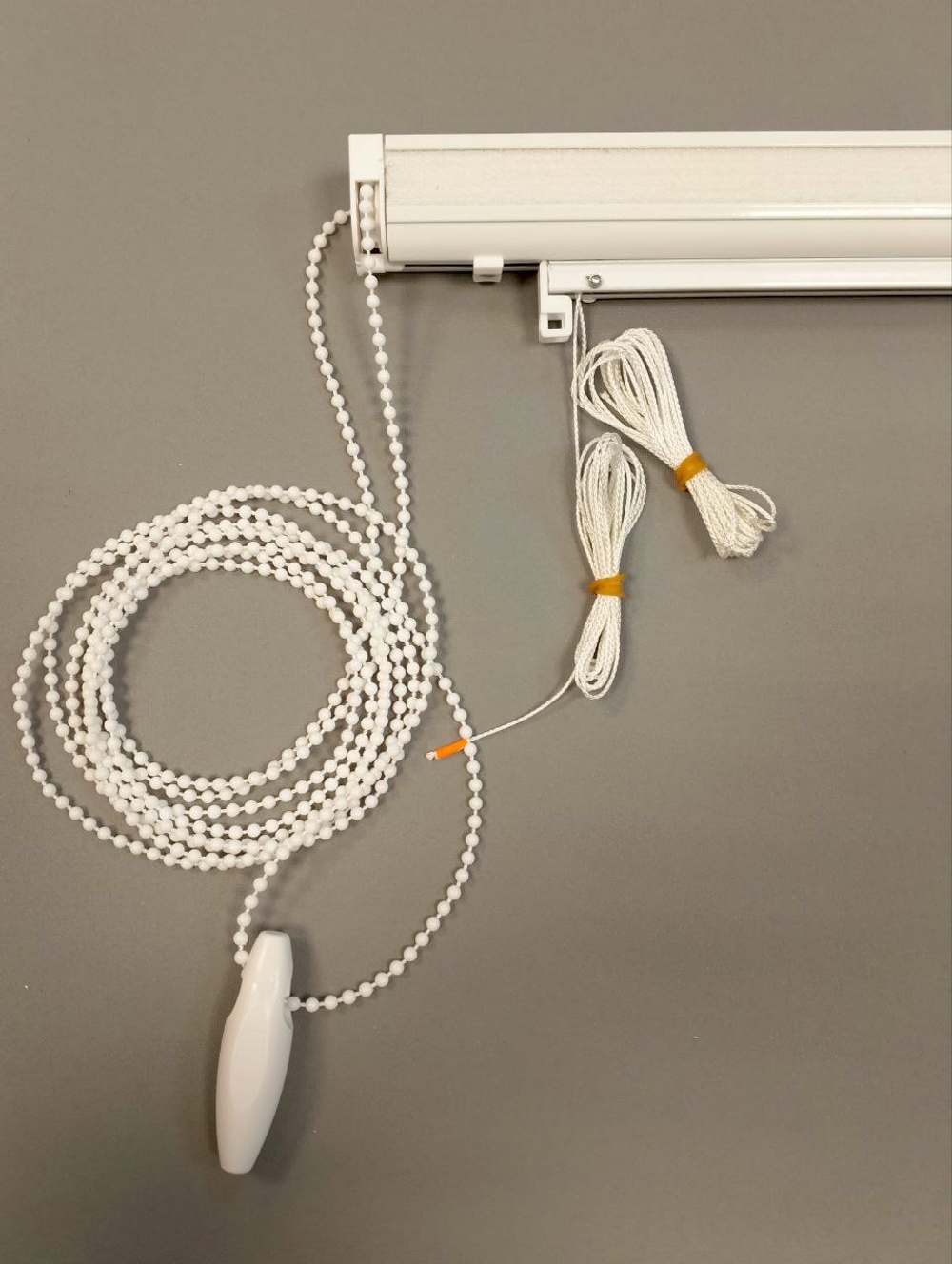 Карниз для двойных римских штор день-ночь Оптима, длина 290 см