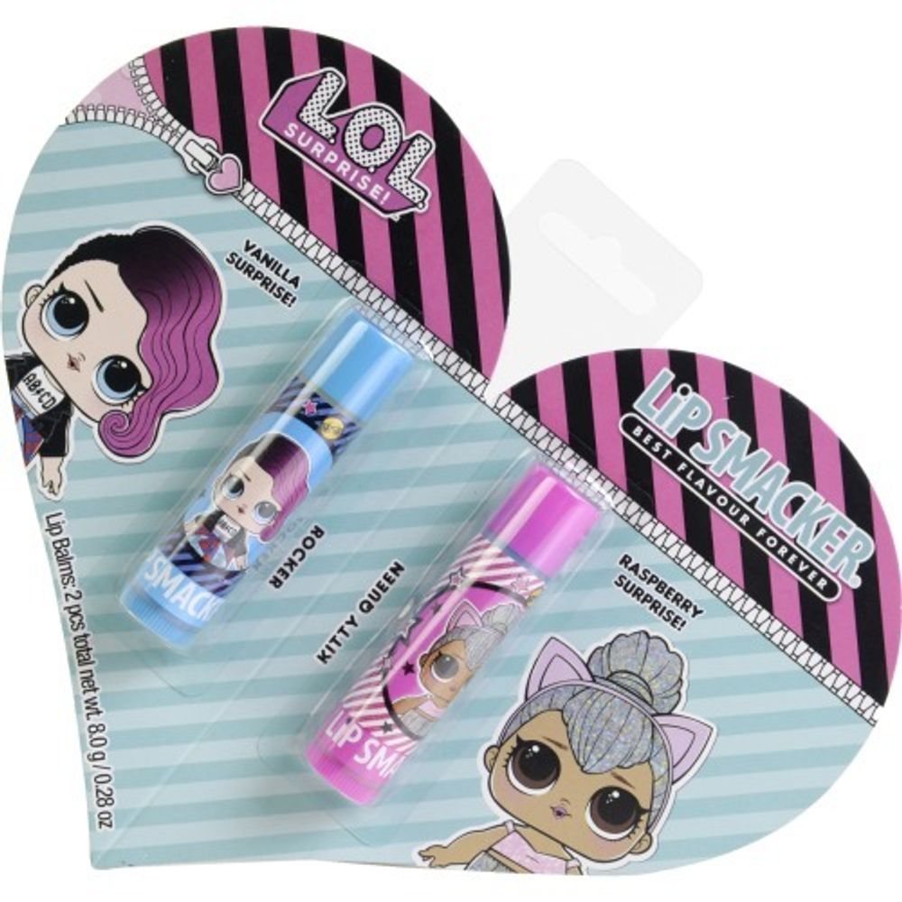 Lip Smacker Набор бальзамов L.O.L. Surprise! BestFriendsForever: Rocker  Kitty Queen, 2x4гр. – купить за 647 ₽ | Shvabra24 - товары для дома и  красоты