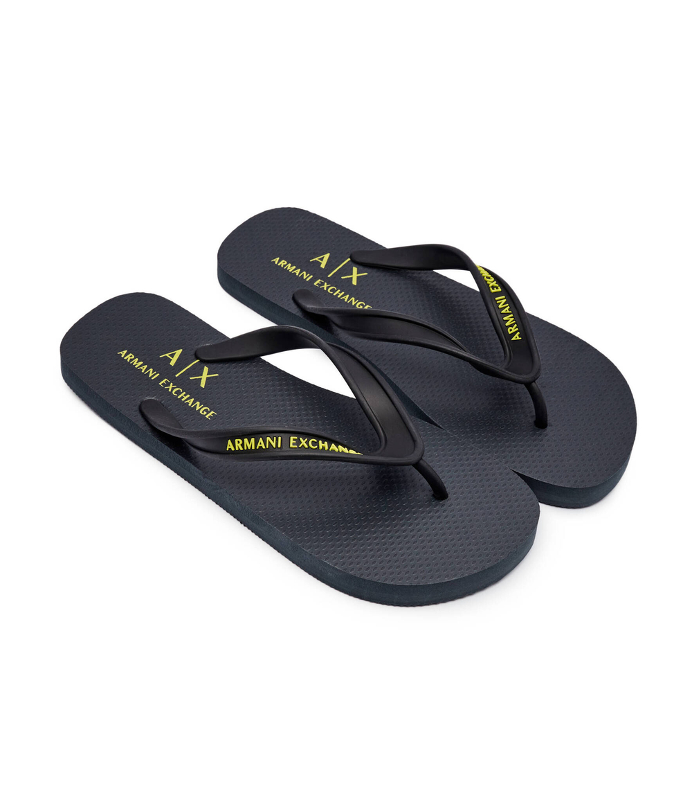 Вьетнамки Armani Exchange - черный(XUQ002 XV676)