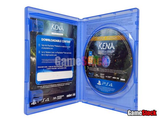 PS4 Kena Bridge of Spirits Deluxe Edition Б/У CUSA-25000 (Русские субтитры)