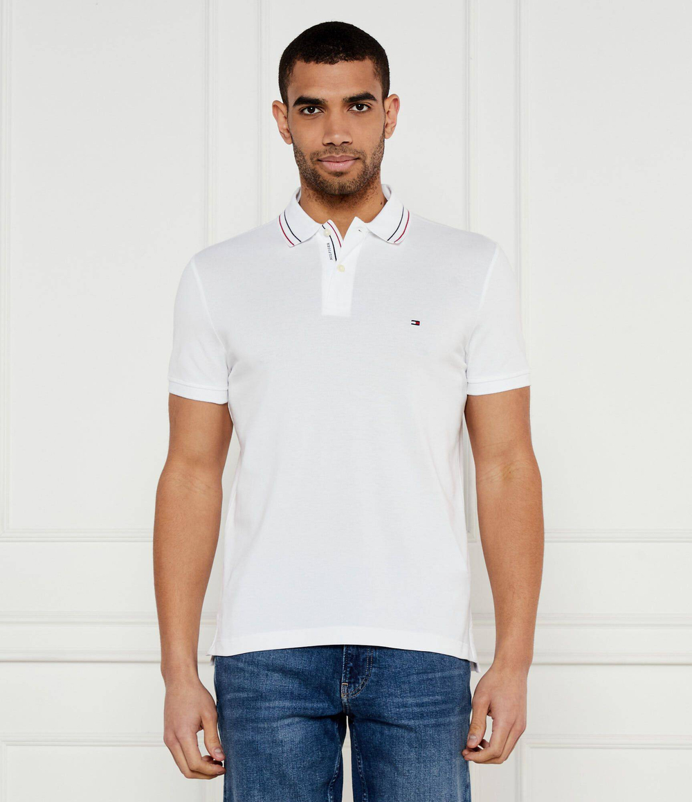 Поло Tommy Hilfiger - белый(MW0MW38459)