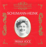 Ernestine Schumann-Heink / Schumann-Heink (CD)