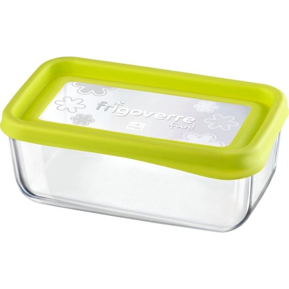 Контейнер стеклянный 1.4л Bormioli Rocco Frigoverre Fun Green