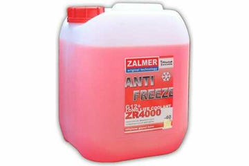 Антифриз ZALMER ZR4000 LLC G12++ (красный) 10кг