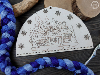 Подвес "Зимний городок"