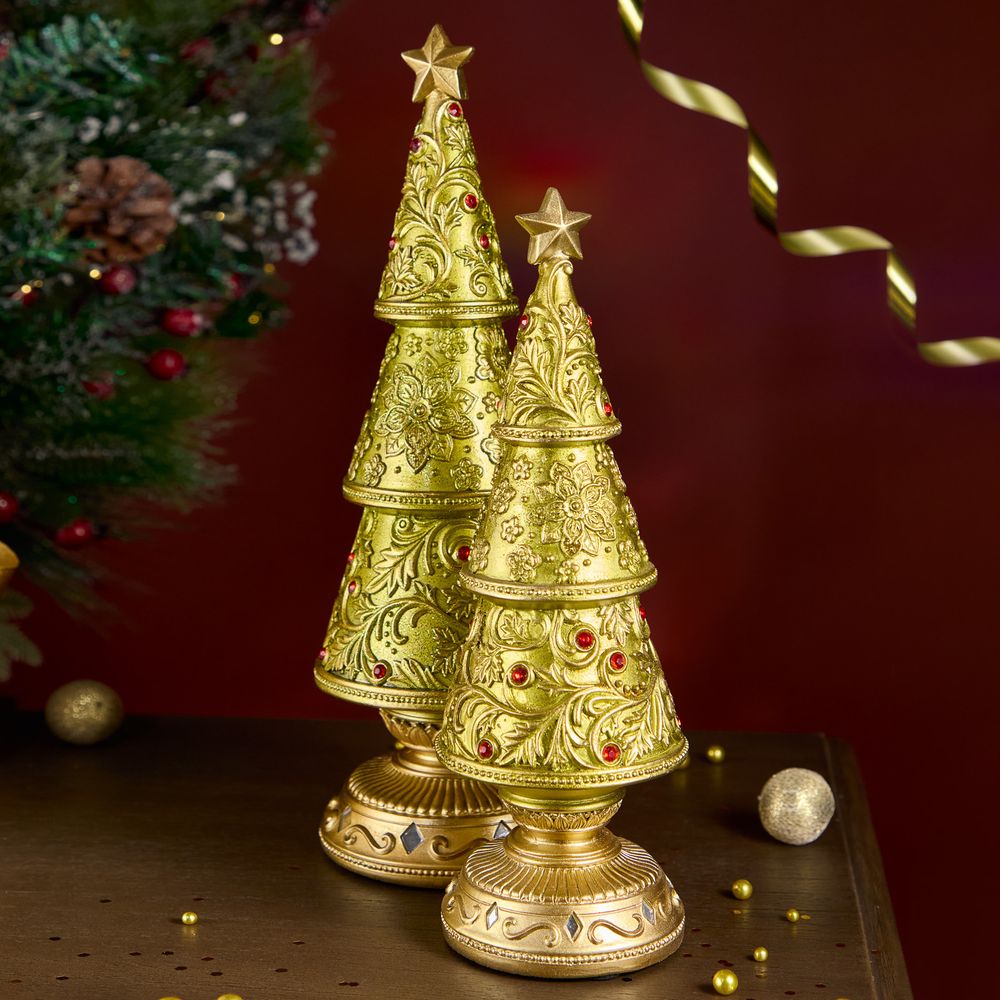 ФИГУРКА "ЕЛКА" 10*10*26 СМ