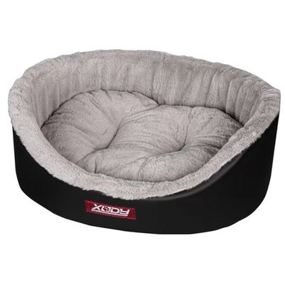 Лежак премиум (экокожа) №2 серый