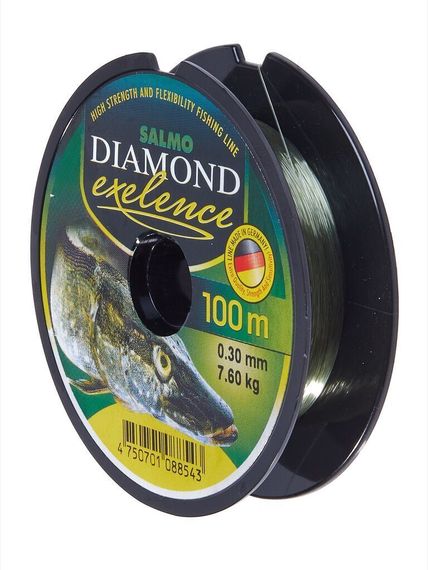 Леска монофильная Salmo Diamond EXELENCE 100 м, 0,30 мм