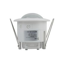 Датчик движения ЭРА MD 018 белый, 1200Вт, 360 гр.,6М, IP20