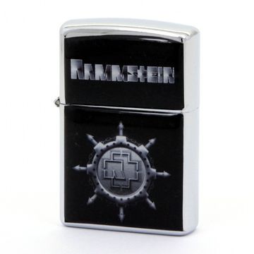 Зажигалка Rammstein лого в цепях и стрелах (251)