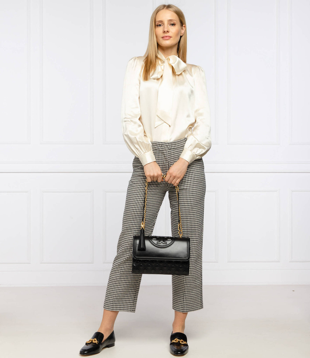 Skórzana наплечная сумка FLEMING TORY BURCH - черный(76997)