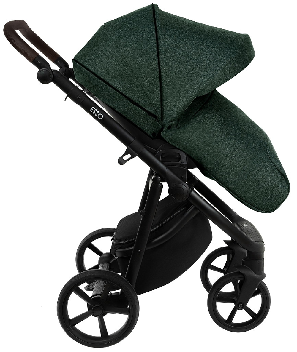 Детская коляска Roan Esso 2 в 1 ESS113/1 Dark Green/Black