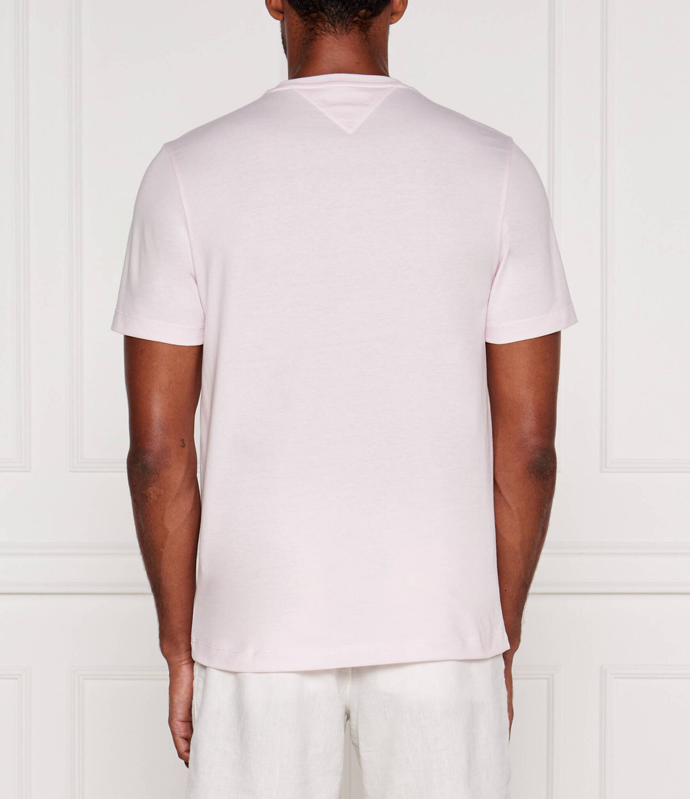 Футболка Tommy Hilfiger - пудро-розовый(MW0MW37283)