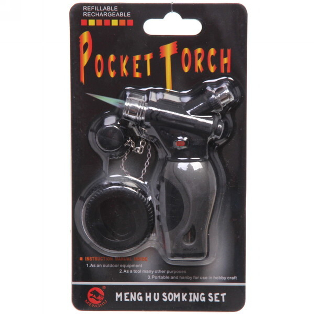 Горелка газовая портативная с пьезоподжигом, заправляемая 230