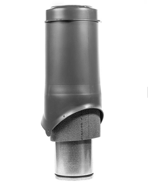 Выход вентиляции Krovent Pipe-VT 150 изолированный серый