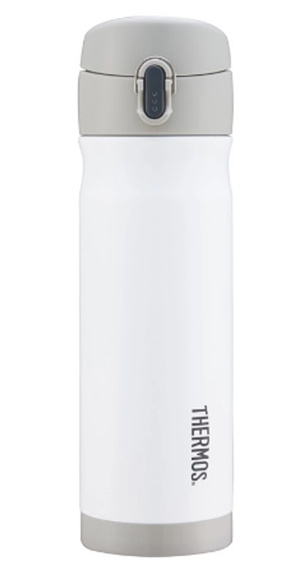Термокружка THERMOS крышка-клапан, нержавейка JMW-500 SGY Белый
