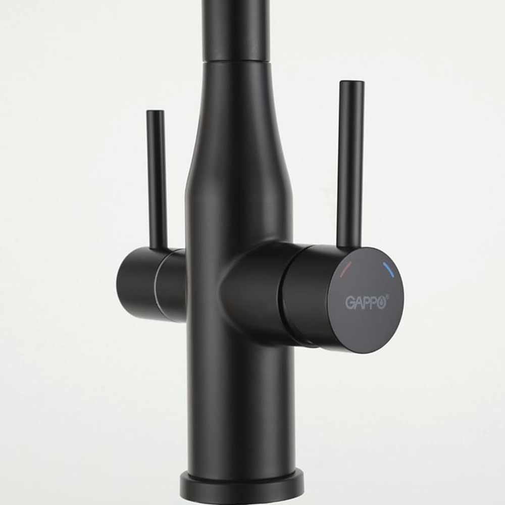 Смеситель для кухни с гибким изливом Gappo G4399-66