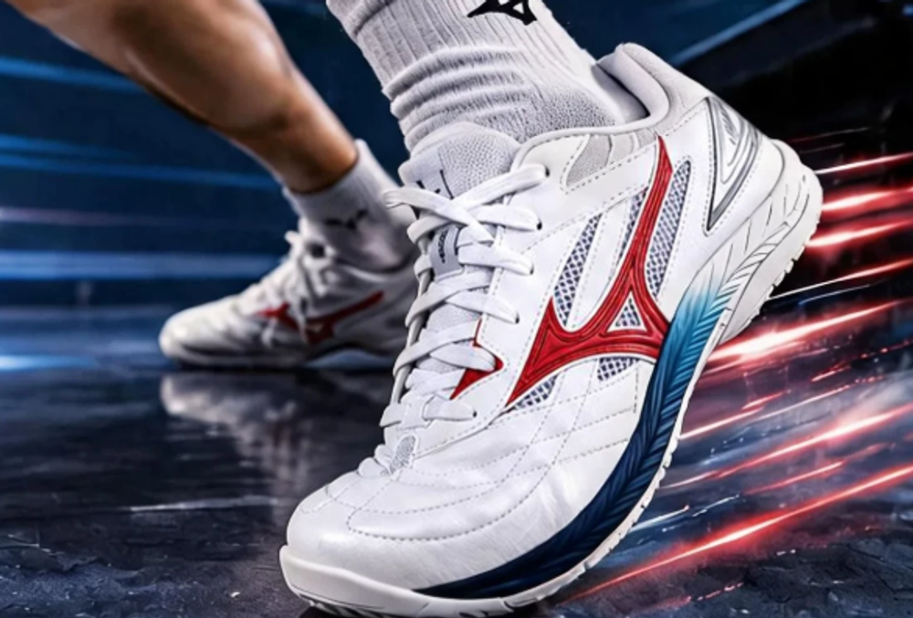 MIZUNO WAVE DRIVE 9 Blue-Red