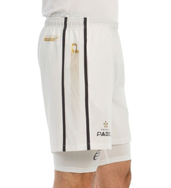 Мужские теннисные шорты Bullpadel Barde - белый