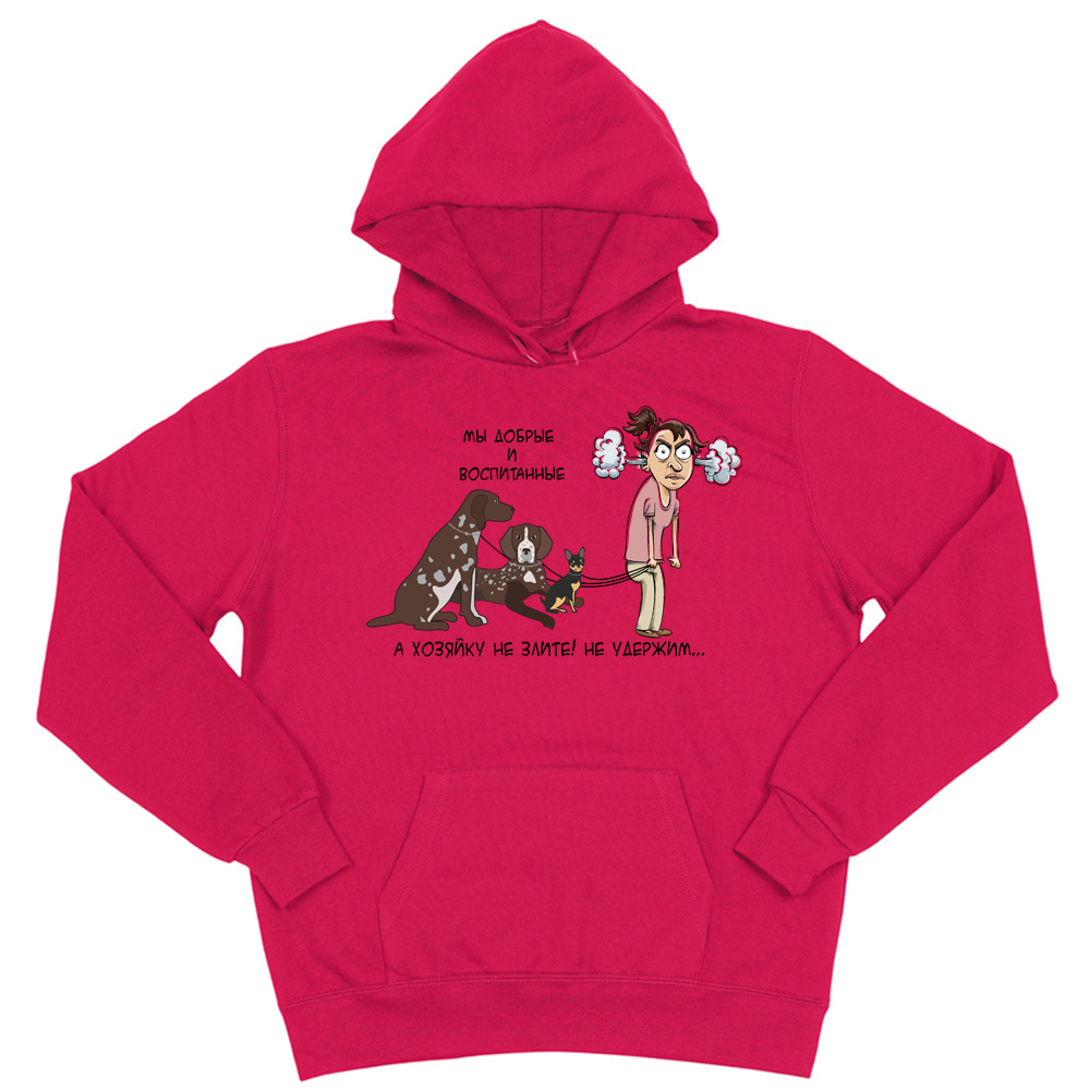 Толстовка "Хозяина/хозяйку не удержу"
