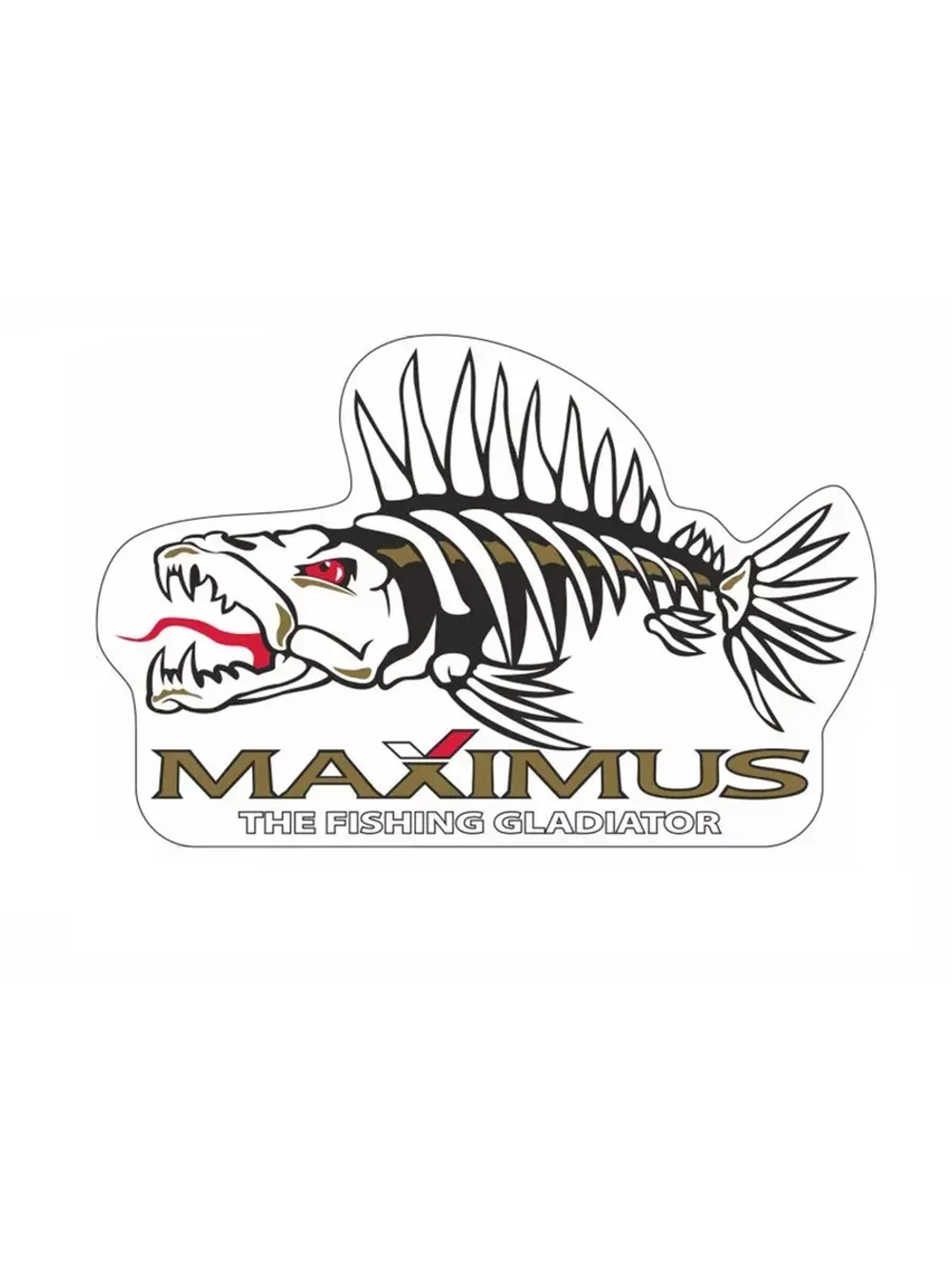 Наклейка MAXIMUS "РЫБА" NEW 295*193