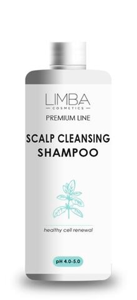 Limba Пилинг - Шампунь для кожи головы Mint Scalp Cleansing Shampoo pH 4.0-5.0