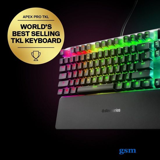 SteelSeries Apex Pro TKL USB Gaming Keyboard Black (Чёрный)