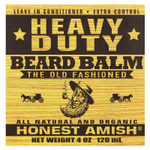 Honest Amish, Бальзам для бороды, для тяжелых условий эксплуатации, 120 мл (4 унции)