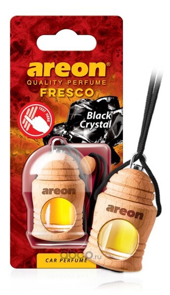 Ароматизатор подвесной  FRESCO  Черный кристал (AREON)