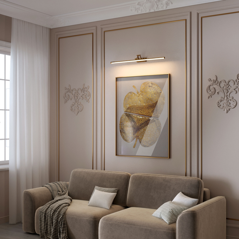 Светодиодная подсветка Elektrostandard Monza 40156/LED бронза