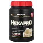 ALLMAX, Hexapro™, высокопротеиновый нежирный рацион, французская ваниль, 907 г (2 фунта)