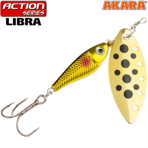 Блесна вращающаяся Akara Action Series Libra 4 16 гр. 4/7 oz. A3-1
